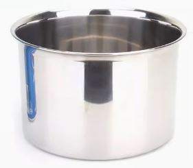 STAINLESS STEEL SAUCE CONTAINER - 20CM/10CM