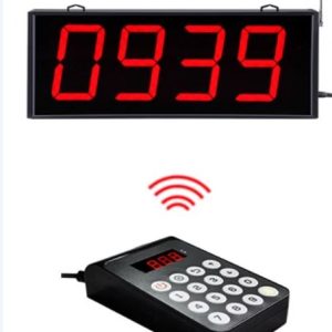 WIRELESS NUMBER CALLING SYSTEM