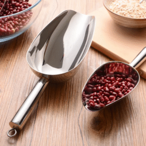 STAINLESS STEEL ICE SCOOP